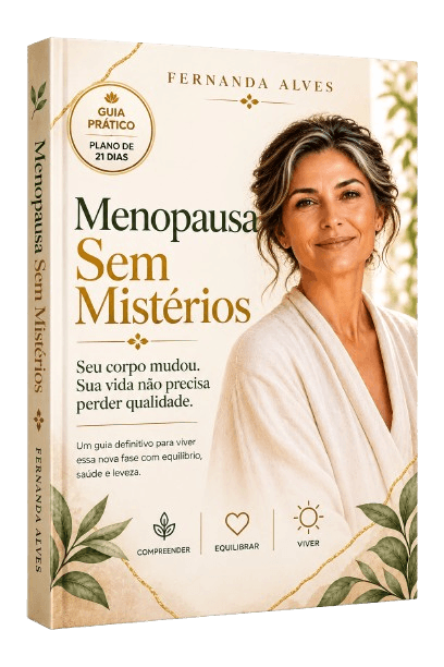 Capa do e-book Menopausa Sem Mistérios: Guia Prático Plano de 21 Dias